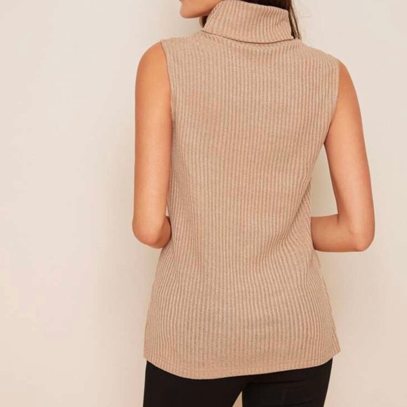 Top ladies sweater Split Side Knit woman's… - Picture 4 of 4